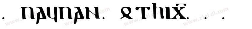 Huayuan Gothic字体转换